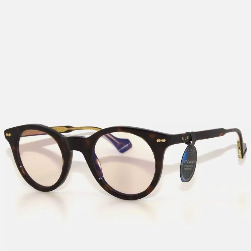 Gucci Havana Yellow Sunglasses GG0736S New Model